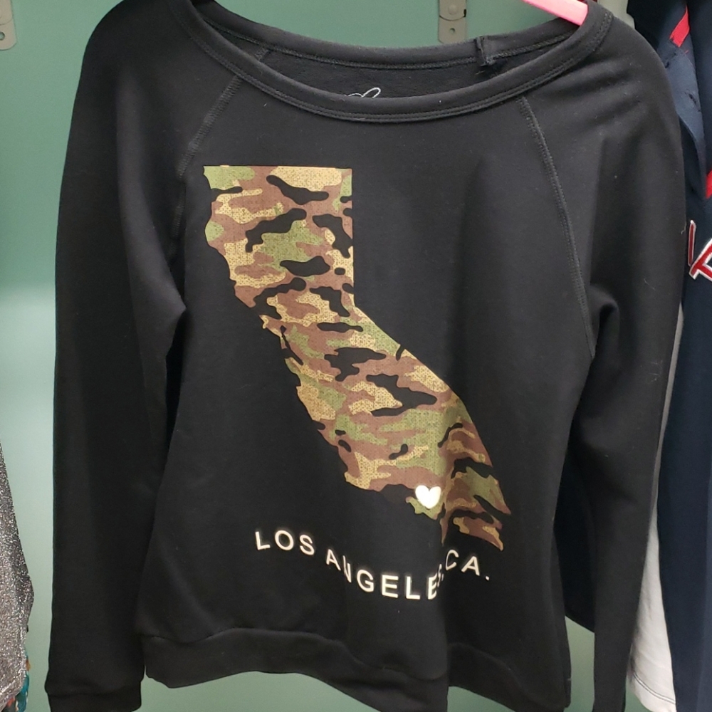 LA crew neck